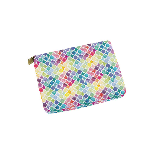 watercolor pattern Carry-All Pouch 6''x5''