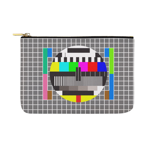 test tv screen Carry-All Pouch 12.5''x8.5''