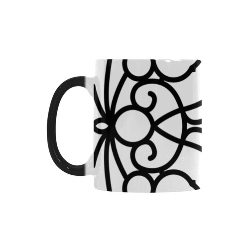 Original vintage designers Mug edition : black and white. Designers fashion mug 2016 Custom Morphing Mug