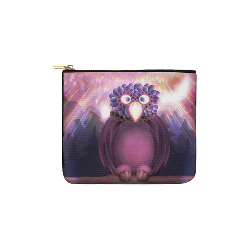 cute owl Carry-All Pouch 6''x5''