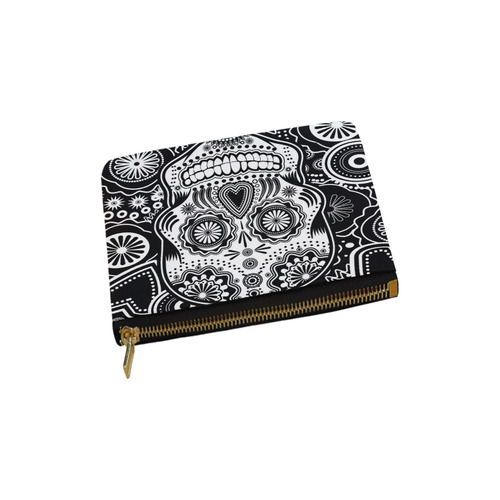 sugar skull Carry-All Pouch 6''x5''