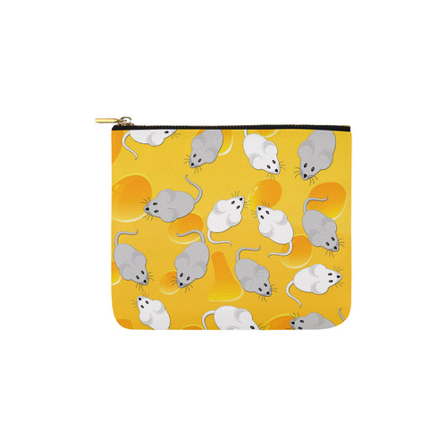 mice on cheese Carry-All Pouch 6''x5''