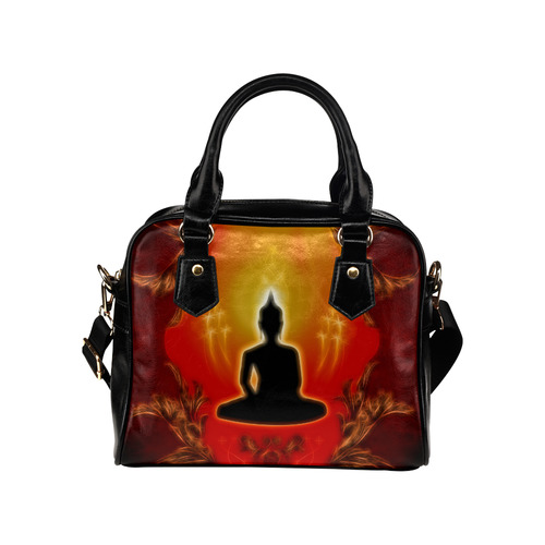 Buddha with light effect Shoulder Handbag (Model 1634)