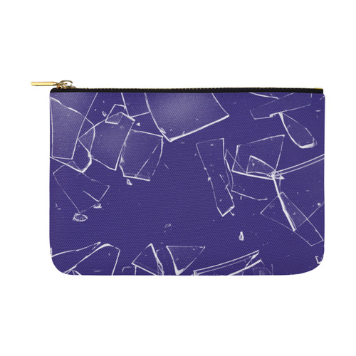 broken glass Carry-All Pouch 12.5''x8.5''