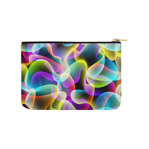 glowing swirls Carry-All Pouch 9.5''x6''