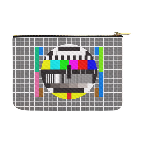 test tv screen Carry-All Pouch 12.5''x8.5''