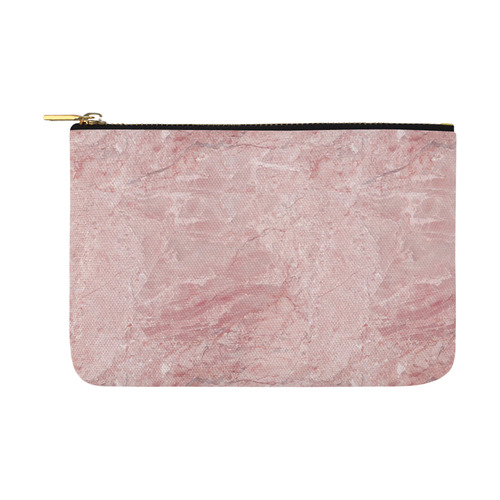 italian Marble, Rafaello Rosa, pink Carry-All Pouch 12.5''x8.5''