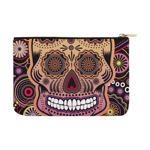 candy sugar skull Carry-All Pouch 12.5''x8.5''