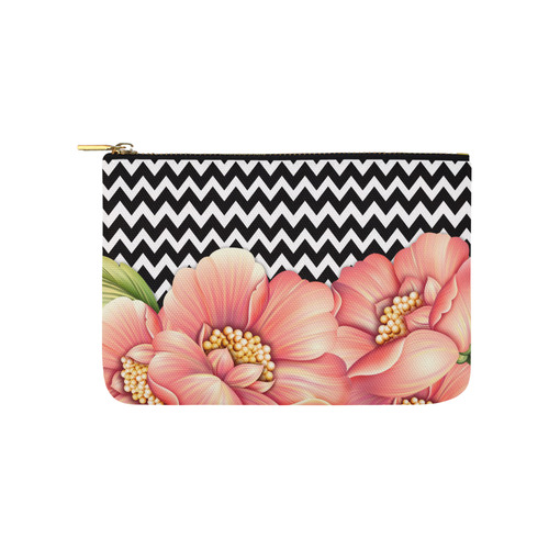 flower power, flowers Carry-All Pouch 9.5''x6''