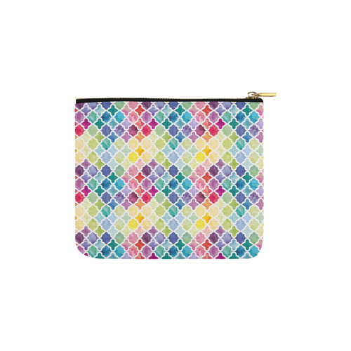 watercolor pattern Carry-All Pouch 6''x5''
