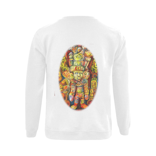 aztecoval Gildan Crewneck Sweatshirt(NEW) (Model H01)