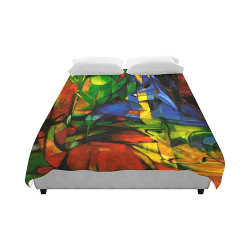 Franz Marc - Deers in the Wood II Duvet Cover 86"x70" ( All-over-print)
