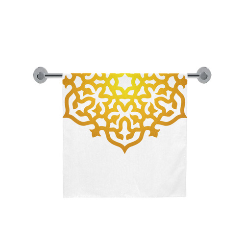 New in shop : Luxury designers towel edition / mandala yellow with white edition 2016. Authentic art Bath Towel 30"x56"