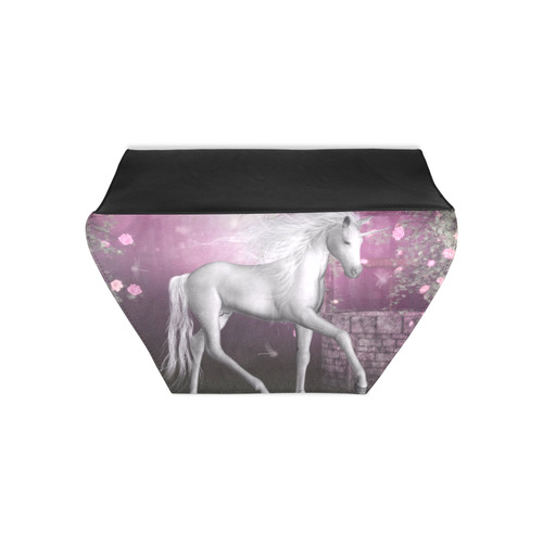 unicorn in a roses garden Clutch Bag (Model 1630)