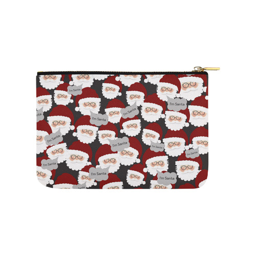 Who's the Real Santa? Carry-All Pouch 9.5''x6''