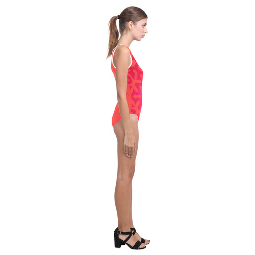Luxury hand-drawn designers Bikini edition. Shop latest art fashion Vest One Piece Swimsuit (Model S04)
