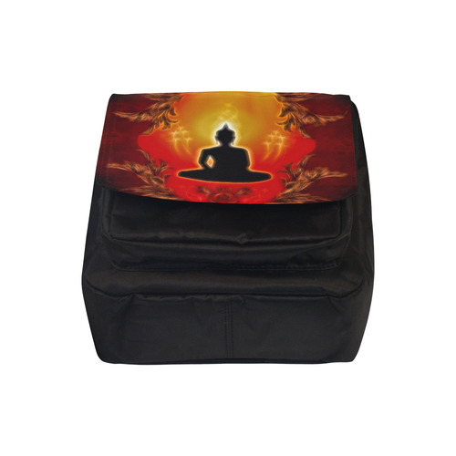 Buddha with light effect Crossbody Nylon Bags (Model 1633)