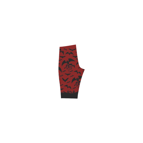 red bats Hestia Cropped Leggings (Model L03)