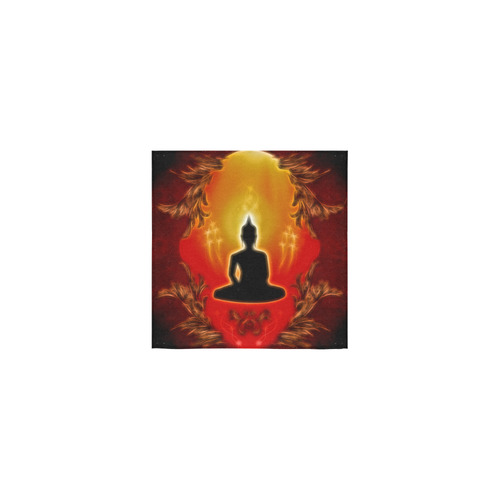 Buddha with light effect Square Towel 13“x13”