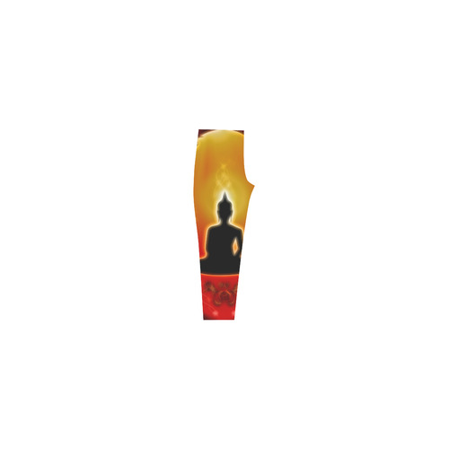 Buddha with light effect Capri Legging (Model L02)