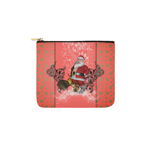 Santa claus with helper, phoenix Carry-All Pouch 6''x5''
