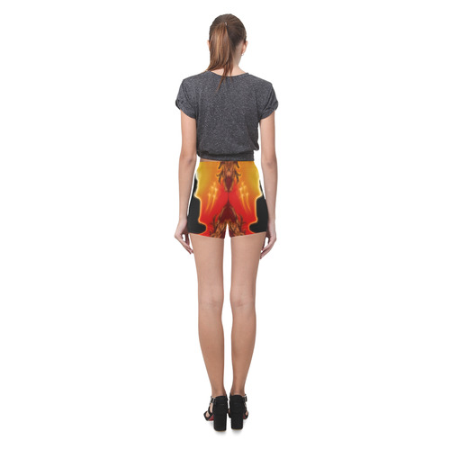 Buddha with light effect Briseis Skinny Shorts (Model L04)