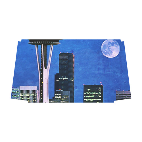 Seattle Space Needle Watercolor Classic Travel Bag (Model 1643) Remake