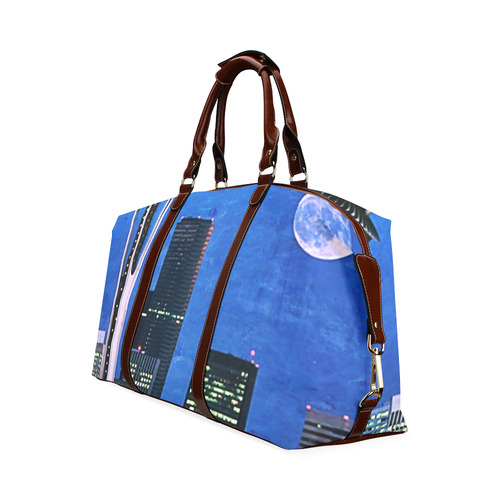 Seattle Space Needle Watercolor Classic Travel Bag (Model 1643) Remake