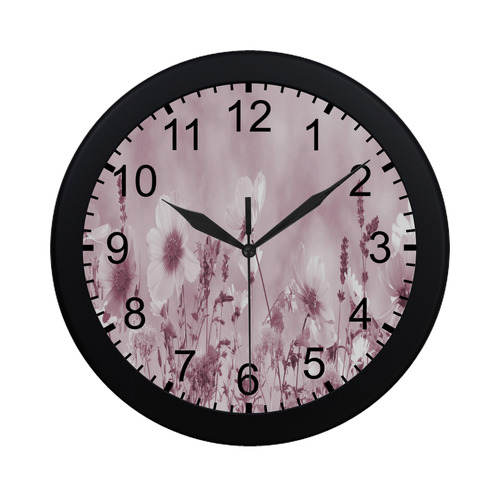 Rose Shaded Wildflowers