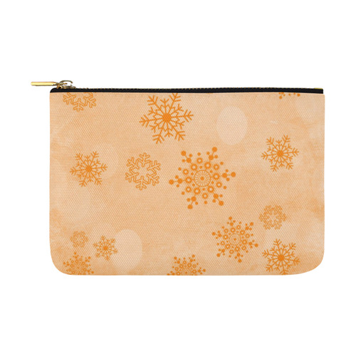 Winter bokeh, pink Carry-All Pouch 12.5''x8.5''