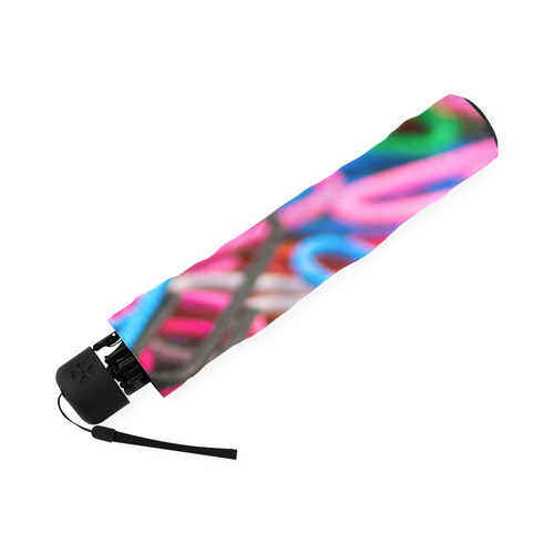 Colorful Paper Clips Foldable Umbrella (Model U01)