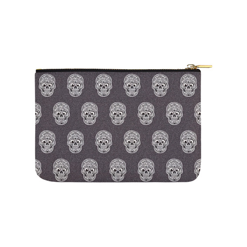 funny skull pattern Carry-All Pouch 9.5''x6''