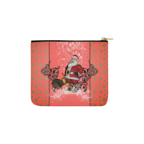 Santa claus with helper, phoenix Carry-All Pouch 6''x5''