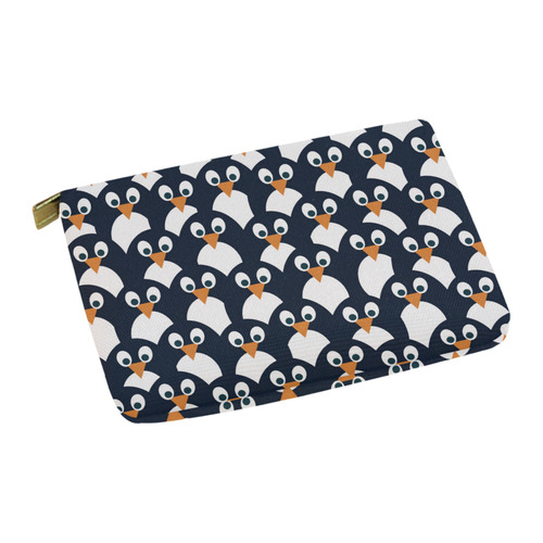 Penguin Pattern Carry-All Pouch 12.5''x8.5''