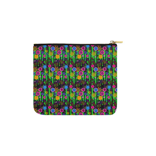 Magical Flowers Carry-All Pouch 6''x5''