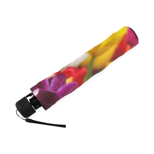 Pretty Tulips Foldable Umbrella (Model U01)