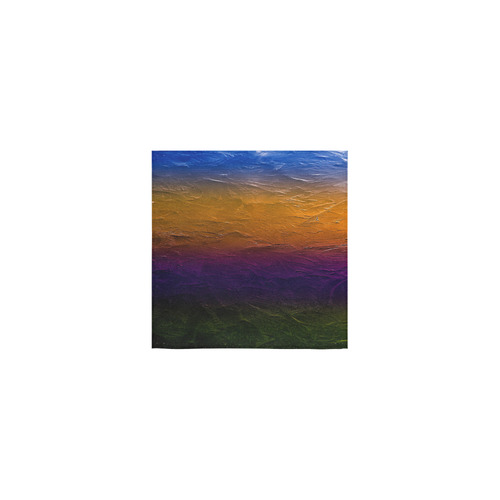 Sunset Painters Palette Square Towel 13“x13”