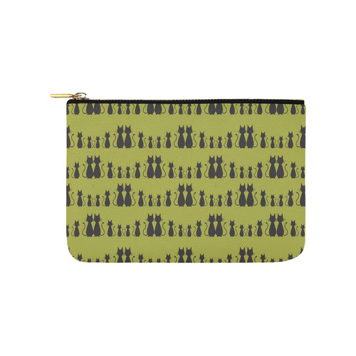 Cat Pattern Carry-All Pouch 9.5''x6''