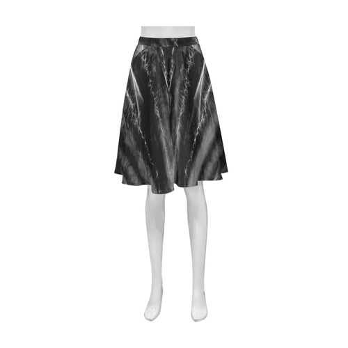 clouds 5 v n back Athena Women's Short Skirt (Model D15)