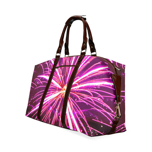 Happy New Year Fireworks Classic Travel Bag (Model 1643) Remake