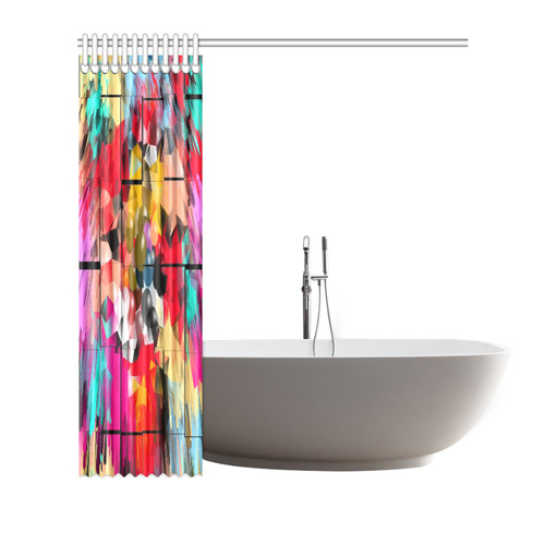 New World by Artdream Shower Curtain 72"x72"