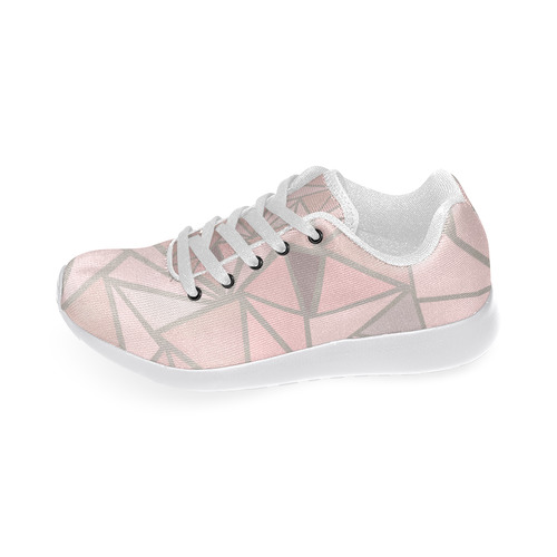 rose gold womens running shoes