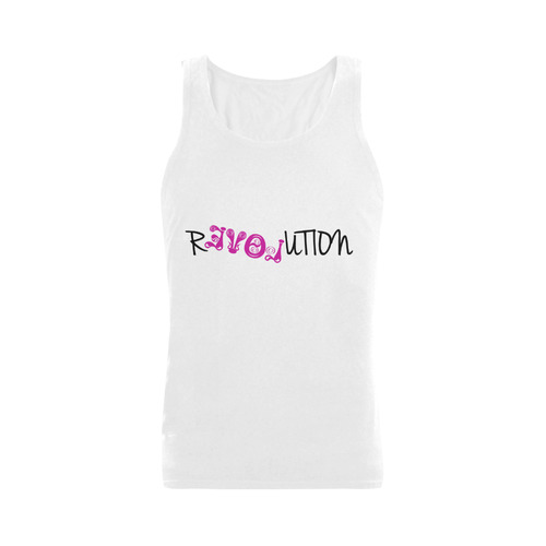 revolution Plus-size Men's Shoulder-Free Tank Top (Model T33)