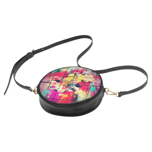 New World by Artdream Round Sling Bag (Model 1647)