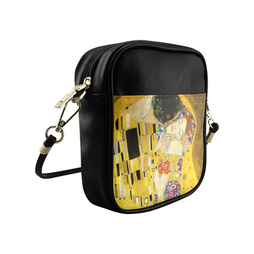 The Kiss Gustav Klimt Fine Art Sling Bag (Model 1627)