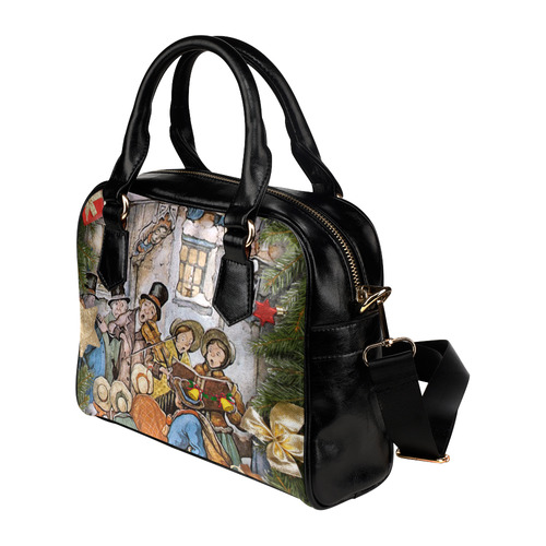 Anton Pieck carol singers Shoulder Handbag (Model 1634)