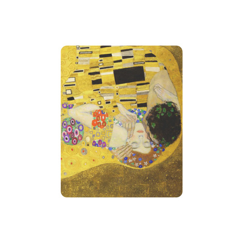 The Kiss Gustav Klimt Fine Art Rectangle Mousepad