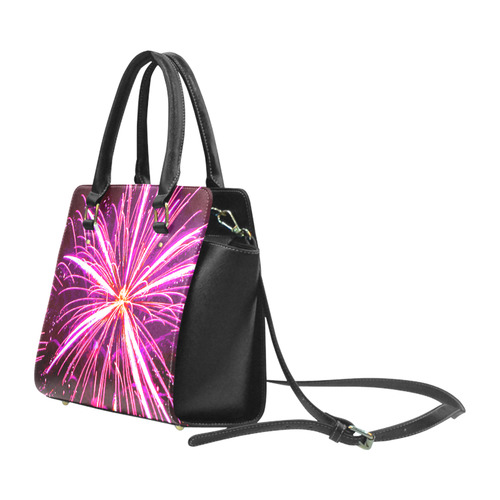 Happy New Year Fireworks Classic Shoulder Handbag (Model 1653)