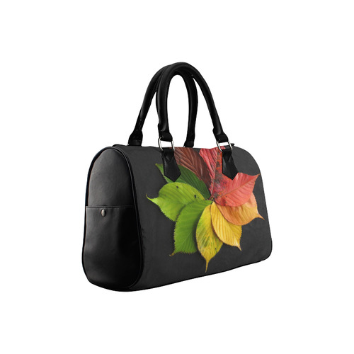 Autumn Leaves Boston Handbag (Model 1621)