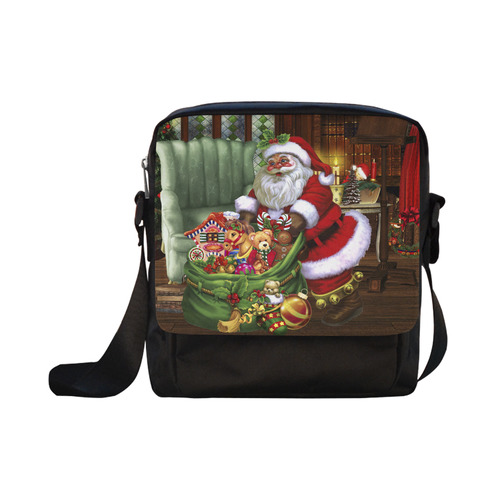 Santa Claus brings the gifts to you Crossbody Nylon Bags (Model 1633)